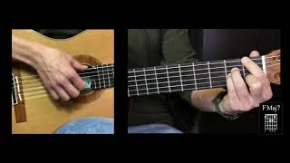 Garota de Ipanema  Guitar Tutorial [upl. by Otsenre]