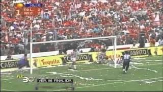 TOLUCA CAMPEON Toluca vs Necaxa Final Ver98 10Mayo1998 [upl. by Maurene]