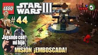 1090 🔵 ASAJJ VENTRESS  CAPÍTULO 2 ¡EMBOSCADA MISIÓN DE LEGO STAR WARS III JUGANDO CON MI HIJO [upl. by Adyeren548]