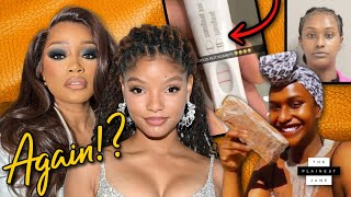 Halle Bailey Preg AGAIN KeKe Palmers BDs BROTHER Files Restraining Order Roda is a FRAUD  More [upl. by Enixam]