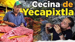 Así se prepara la CECINA DE YECAPIXTLA un ORGULLO MEXICANO [upl. by Ahsinel840]