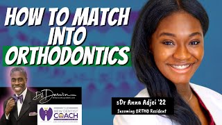 Orthodontics Residency Match Success  Follow These Steps  DrDarwin™️ [upl. by Refitsirhc579]