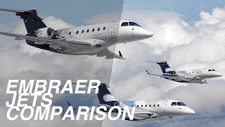 Top 5 Embraer Executive Jets Comparison  Price amp Specs [upl. by Isabelita]