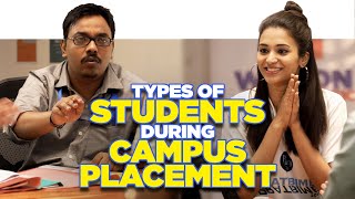 ScoopWhoop Types Of Students During Campus Placement [upl. by Wat]