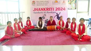 J11953  VAGS SOORAJ GROUP  Group Vocal  Below 12 years Jhankriti2024 [upl. by Eeresed]