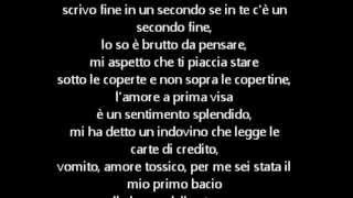 Fedez ft noemi  l amore eternit testo e audio [upl. by Ibbetson]