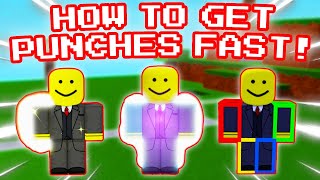 HOW TO GET PUNCHES FAST  Ability Wars [upl. by Iew]