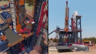 Drillmec AHEAD Rig Advanced Hydraulic Electrical Automated Driller 2016 [upl. by Annawat]