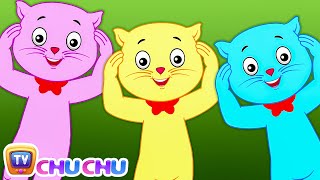 Head Shoulder Knees amp Toes  ChuChu TV Surprise Eggs Learning Videos [upl. by Seavir]