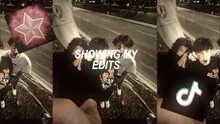 SHOWING MY TIKTOK EDITS exposing myself [upl. by Nolyd]