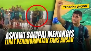 DIPUJA BAK PAHLAWAN‼️Lihat Cara Fans Ansan Greener Beri Penghormatan Ke Asnawi Usai Cetak Gol Debut [upl. by Vesta]