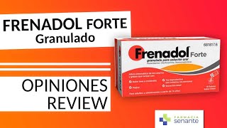 FRENADOL FORTE Para Que Sirve ⭐ Frenadol Forte Prospecto 🍀 FARMACIA SENANTE [upl. by Rona]