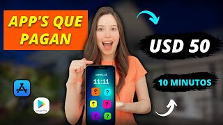 ✅Gana 50 en 10 minutos 👉 6 Aplicaciones que Pagan por Usarlas gana dinero en línea desde casa [upl. by Rimola]