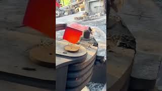 Satisfying ASMR Blacksmith Project  ASMR Videos machine welding forging welder aluminum [upl. by Eesdnil]