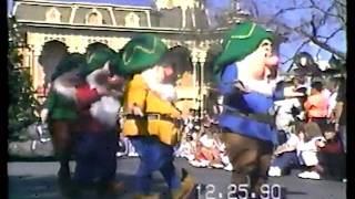 Disney Christmas Parade 1990 [upl. by Iain]