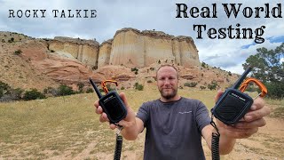 The Best Walkie Talkie Real World Testing Rocky Talkie Radios Were Impressed [upl. by Nimra]