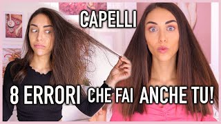 8 CONSIGLI PER TRASFORMARE I CAPELLI DA SECCHI E ROVINATI a LISCI E BELLISSIMI [upl. by Hanzelin134]