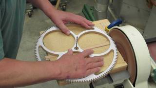 Disc Sander  Circle Sanding Jig [upl. by Monte334]