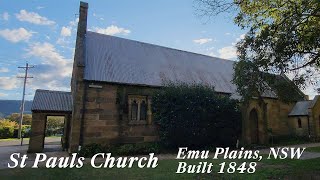 St Pauls Church Emu Plains NSW even has a convict connection [upl. by Leann]