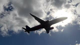 2nd wizz Airbus A321251NX landing Gatwick Airport 24032024 [upl. by Riker]