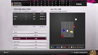 Padres vs astros gm 1 divisional [upl. by Haliek]