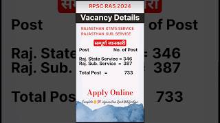 RPSC RAS Vacancy 2024 sdm upsc ias iasmotivation ras vacancy motivation music [upl. by Eisele]