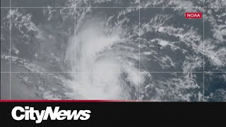 Hurricane Beryl intensifies to category 4 storm [upl. by Milak467]