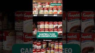 campbellsoup CEO on shrinkflation We won’t lower quality of our product shorts [upl. by Sugden]