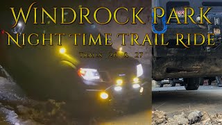 Windrock Park  Night Time Trail Ride 3092024 Trails 26 amp 27 [upl. by Pradeep]