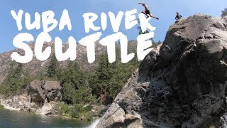 Yuba River Scuttle  Emerald Pools to Washington City California [upl. by Llednohs]