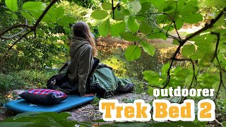 Ultraleichte selbstaufblasende Isomatte  Trek Bed 2 von outdoorer [upl. by Eimrej272]