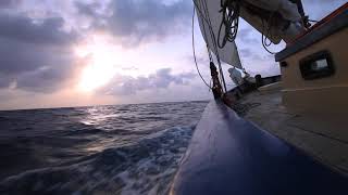 Sailing North in a traditional Carriacou Sloop [upl. by Vanhook]