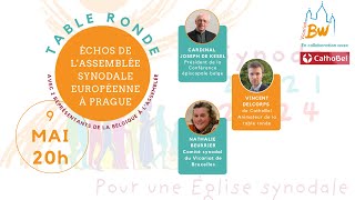 Replay  Table ronde de ce 9 Mai 2023  Échos de lAssemblée synodale européenne à Prague [upl. by Titos249]