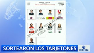 Así quedaron los tarjetones para elecciones a la Alcaldía de Bogotá [upl. by Campagna89]