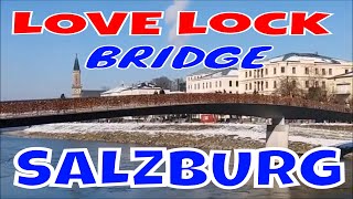 LOVE LOCK BRIDGE  GETREIDEGASSE  MOZARTS HOUSE SALZBURG  Filipina Vlogger In Vienna [upl. by Yeliac436]