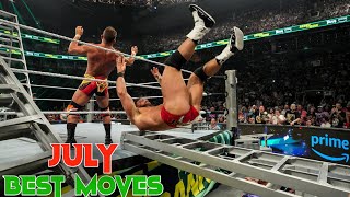 WWE Best Moves of July 2024 [upl. by Elletsirk]