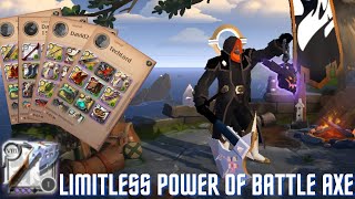 Limitless Power amp Silver With The Battle Axe  Albion Online 7 Days Premium Giveaway [upl. by Buiron613]