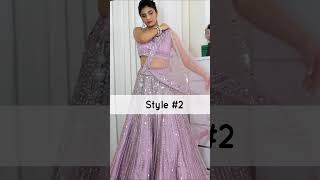 Easy Lehenga Dupatta Drapes For Wedding Season [upl. by Alger]