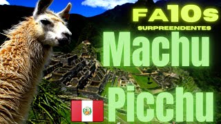 10 Fatos Surpreendentes sobre MACHU PICCHU [upl. by Philip]