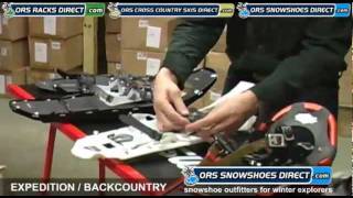 2012 Backcountry MSR Tubbs Atlas Snowshoes Comparison Video  by ORS Snowshoes Direct [upl. by Studdard]