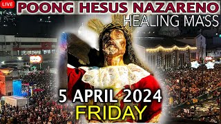 LIVE Quiapo Church Mass Today 5 April 2024 Friday HEALING MASS [upl. by Elvera]