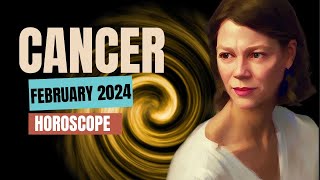 Positive Shifts in Finances and Career 🔆 CANCER FEBRUARY 2024 HOROSCOPE [upl. by Llenal]