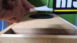 Logitech Z906 Best Subwoofer Mod New Enclosure [upl. by Colbye]