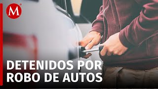 Arrestan a tres sujetos por robo de automóviles en Ecatepec Estado de México [upl. by Yssirc735]