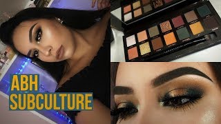 ABH SUBCULTURE PALETTE  HONEST REVIEW  TUTORIAL  SWATCHES [upl. by Nuaj763]