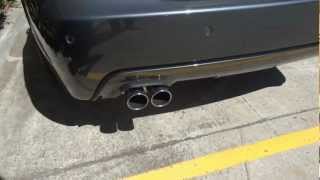 BMW E60 550i Supersprint Sports Muffler V8 [upl. by Ragouzis]