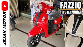 REVIEW  HARGA FAZZIO NEO MERAH  TIPE TERENDAH [upl. by Atteselrahc]