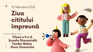 Ziua cititului împreună ZICI2021 [upl. by Holmes706]