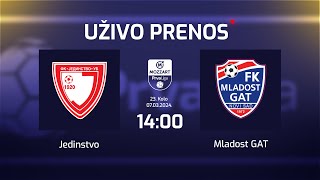 JEDINSTVO  MLADOST GAT Mozzart Bet Prva Liga Srbije 23Kolo [upl. by Ott]