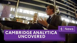 Cambridge Analytica Uncovered Secret filming reveals election tricks [upl. by Tisha756]